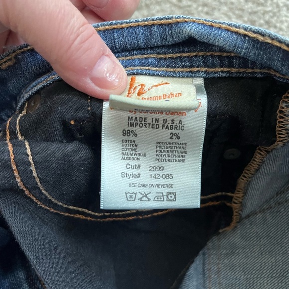 EUC Citizens of Humanity Ava #142 Straight Leg Stretch Low Waist Size 28 - Picture 8 of 9